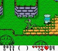 une photo d'Ã©cran de Croc 2 sur Nintendo Game Boy Color